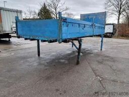 Krone 6 x Jumbo Lafette m. Pritsche+Bordwände 1.18m ...