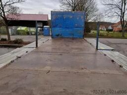 Krone 6 x Jumbo Lafette m. Pritsche+Bordwände 1.18m ...