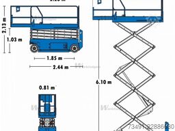 Genie GS-2032 ( 8,13m )