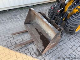 JCB 403 / 980 Stunden / Schaufel + Gabel