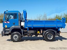 MAN TGA 18.410 * Kipper 4,10 m * 4x4 * TOPZUSTAND