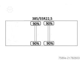 MÜLLER-MITTELTAL Anhänger ( KIPPER ) 5,06m * TOPZUSTAND !
