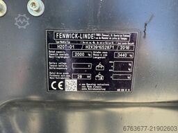 LINDE H20T-01 Triplo 460 Freelift / Sideshift / Vorkversteller LPG 2016
