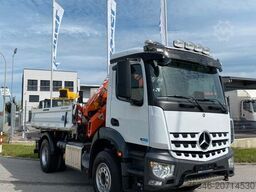 MERCEDES-BENZ 1835 Kipper/Meiller/Atlas 135/Funk/74 tkm/Top