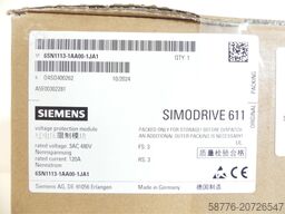 Siemens 6SN1113-1AA00-1JA1 SIMODRIVE SN: O4SO400262 - ! -