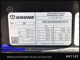 KRONE SD, Tautliner, neue Plane, 1 Vorbesitzer, 239.970km