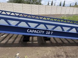Mobile ramp, loading ramp, dock ramp 8 tons