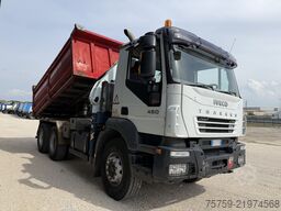 Iveco Trakker 380T45 Kipper + Kran CORMACH 6x4