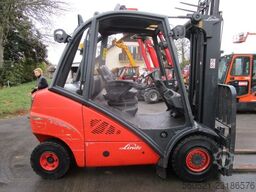 Linde H30D-01 - Triplex-Freihub + Seitenschieber