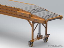 Gravitrail® Kunststoff-Tragrolle Rollenbreite 600 mm