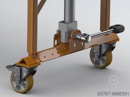 Gravitrail® Kunststoff-Tragrolle Rollenbreite 600 mm