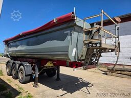 SCHMITZ CARGOBULL ca. 26 cbm Hlabrund Hinterkipper, Lift