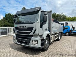 IVECO Pritsche + HIAB HIDUO 228 Kran