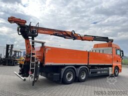 MAN TGX 26.480 6x2 Atlas 145.2 Kran Baustoff / AHK