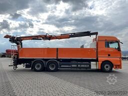 MAN TGX 26.480 6x2 Atlas 145.2 Kran Baustoff / AHK