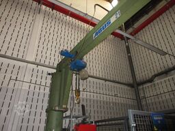 Abus VS Kran Drehkran Hallenkran 2t Abus Kettenzug GM NL 2000Kg L 4m H 4m
