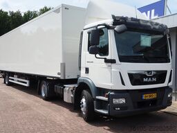 MAN TGM 15.290 Trekker + Heiwo city trailer geisole...