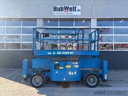 Genie GS 3369 RT - 12m Diesel Scherenarbeitsbühne 4x4