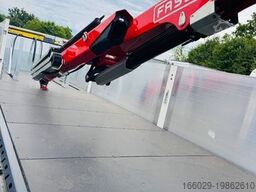 Wiese Baustoffauflieger - Heckkran Kran Fassi