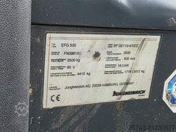 Jungheinrich EFG535 Electric, Lifting Height 4700mm, Freelift 1