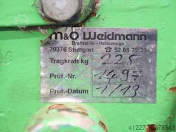 M&O Weidmann 225 kg 1,78 m