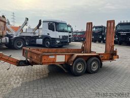 BLOMENRÖHR Tandemtieflader 441/3500 Tiefladeranhänger Rampe