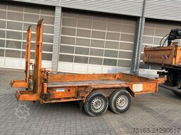 BLOMENRÖHR Tandemtieflader 441/3500 Tiefladeranhänger Rampe