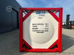 CIMC 20FT ISO, 25.060L / 1-COMP / 3 BAFFELS / T12 / ...