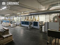HOMAG WEEKE industrial production line for high-volume panel processing and edge-banding