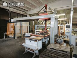 HOMAG WEEKE industrial production line for high-volume panel processing and edge-banding