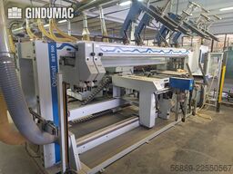 HOMAG WEEKE industrial production line for high-volume panel processing and edge-banding