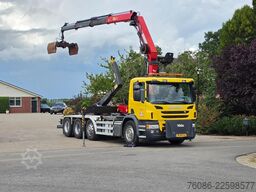 Scania P450 8x2!!KRAAN/HAAK!! EX GEMEENTE!!EURO6!!