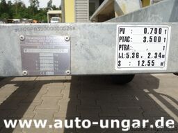 Humbaur Gourdon GPA 350 - CP35 Baumaschinenanhänger 3.500kg Tieflader