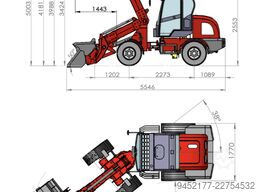 HZM 816-T Profi Yunnei 65PS