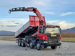 SCANIA P 400 Kipper 6,80 m * PK 33002-EH D + FUNK * 8x4