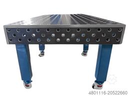 Schweißtisch in den Größen 1000x600, 1200x800, 1500x1000, 2000x1000