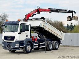 MAN TGS 26.360 * FASSI F135A.23 + FUNK / 6x4 * TOP