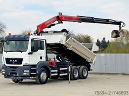 MAN TGS 26.360 * FASSI F135A.23 + FUNK / 6x4 * TOP