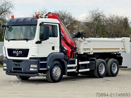 MAN TGS 26.360 * FASSI F135A.23 + FUNK / 6x4 * TOP