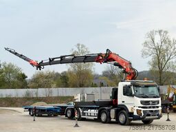 VOLVO FMX 460 * KRAN +JIB+ FUNK + Anhänger! 6x4 * TOP