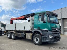 MERCEDES-BENZ Arocs 2648 6x2 3-Achs Kipper Heckkran Funk