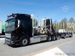 VOLVO FH 750 6x4 Globe/Ret./Tajfun Kabinenkran/Volluft