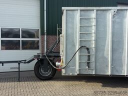  Mestcontainer met neuswiel