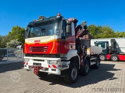 IVECO MP 410 Pritsche +Fassi F360BXP.26 Kran + JIB 6x6