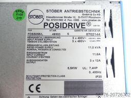 Stöber FDS5055/L Posidrive Servoantrieb HW 11 SW 5.3C SN: 8702144