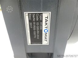  Taktomat RT200 02-320-RH-20-6 Trommelkurvenrundtisch + SEW Motor --