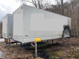  BDF Koffer 7,45 m mit BRANDSCHADEN