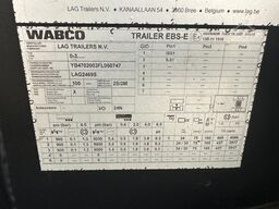 LAG O-3-CC A7 20FT/30FT ADR chassis / liftaxle / BP...