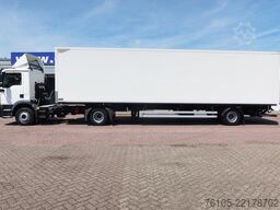MAN TGM 15.290 Trekker + Heiwo city trailer geisole...