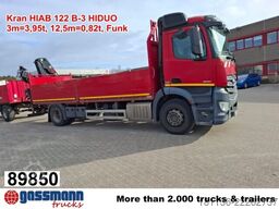 Mercedes-Benz Antos 1830 4x2, Kran HIAB 122 B-3 HIDUO, Funk